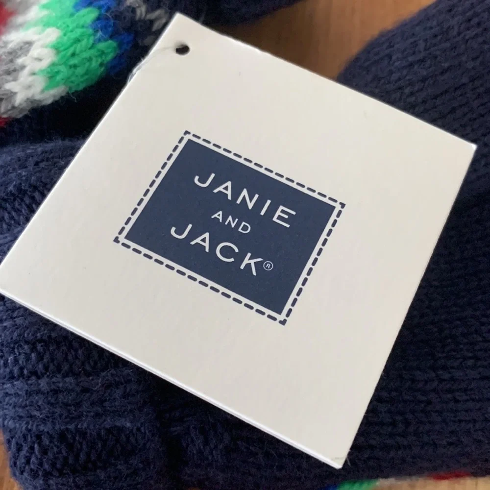 Janie and Jack Baby Multi-Color Mittens Unisex